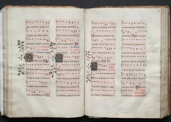 The Gotha Missal: Fol. 59v, Text