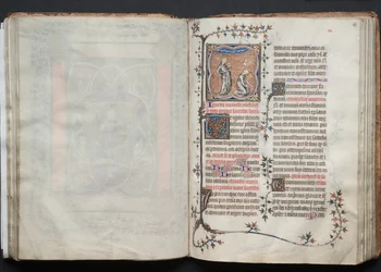 The Gotha Missal: Fol. 64v, Text, c. 1375