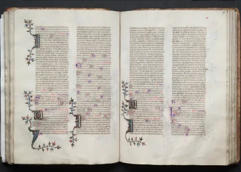 The Gotha Missal: Fol. 71r, Text