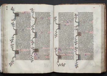 The Gotha Missal: Fol. 84v, Text