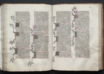 The Gotha Missal: Fol. 88r, Text, c. 1375