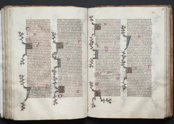 The Gotha Missal: Fol. 90v, Text