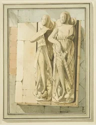 Effigies of two knights, 