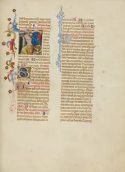 Initial J: The Beheading of Saint John the Baptist