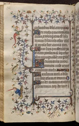 Hours of Charles the Noble, King of Navarre (1361-1425): fol. 75v, Text