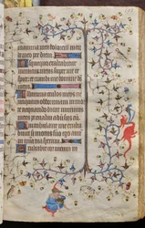 Hours of Charles the Noble, King of Navarre (1361-1425): fol. 97r, Text