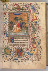 Hours of Charles the Noble, King of Navarre: St. John the Evangelist