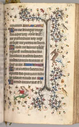 Hours of Charles the Noble, King of Navarre: fol. 188r, Text