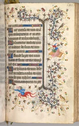 Hours of Charles the Noble, King of Navarre 1361-1425: fol. 189r, Text, c. 1405