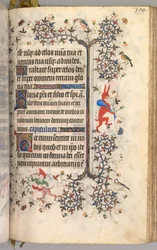 Hours of Charles the Noble, King of Navarre 1361-1425: fol. 194r, Text