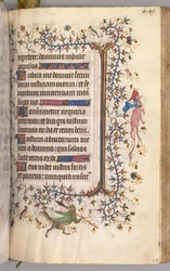 Hours of Charles the Noble, King of Navarre 1361-1425: fol. 215r, Text