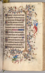 Hours of Charles the Noble, King of Navarre: fol. 240r, Text, c. 1405