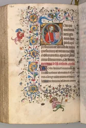 Hours of Charles the Noble, King of Navarre 1361-1425: fol. 264v, St. Paul