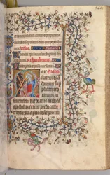 Hours of Charles the Noble, King of Navarre 1361-1425: fol. 265r, St. Andrew