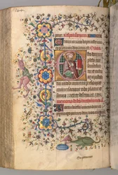 Hours of Charles the Noble, King of Navarre: fol. 266v, St. James