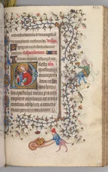 Hours of Charles the Noble, King of Navarre 1361-1425, fol. 271r, St. Barnabus, c. 1405