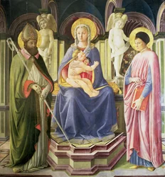 The Madonna and Child with Saints Clement and Justin