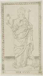 Faith Plate 40 from Genii and Virtues