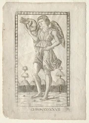 Genius of Time (from the Tarocchi, series B: Cosmic Principles & Virtues, #32)