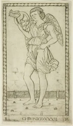 Genius of Time, plate 32 from Genii and Virtues