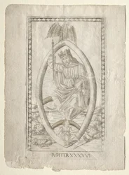 Jupiter (from the Tarocchi, series A: Firmaments of the Universe, #46)