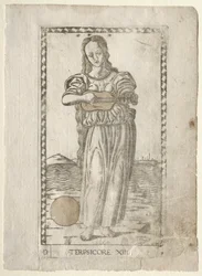 Terpsichore (dancing and song) (from the Tarocchi series D: Apollo and the Muses, #13)