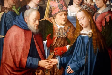The wedding of the Virgin and Joseph