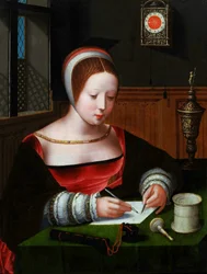 Mary Magdalene Writing