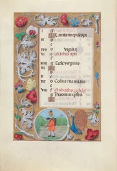 Hours of Queen Isabella the Catholic, Queen of Spain: Fol. 10v, September