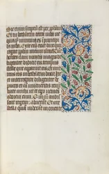 Book of Hours Use of Rouen: fol. 17r, c. 1470