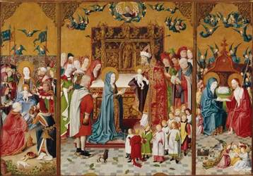 Altarpiece with the Seven Joys of Mary