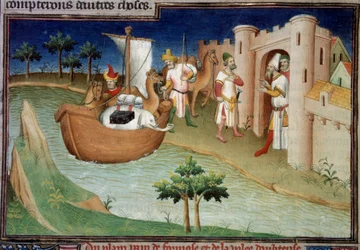 The Polo Brothers Arrive in Ormuz from India