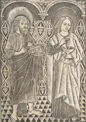Saint John the Baptist and Saint John the Evangelist, 15th century