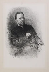 Portrait of the Historian and Journalist Sergey Nikolayevich Shubinsky, 1900s