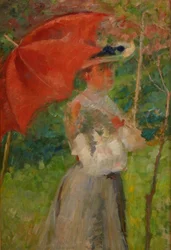 The Red Parasol