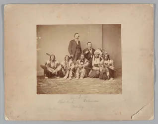 General J. E. Smith and Indians