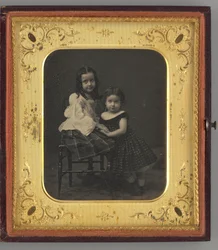 Untitled (Portrait of Two Girls)