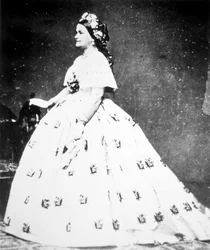 Mary Lincoln (1818-82) 1861