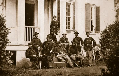 The 164th New York Volunteers at General McMahon
