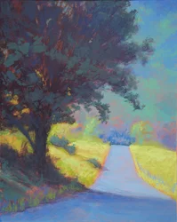 Vibrant Country Path