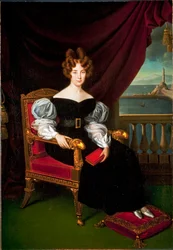 Portrait of Mary Brignole-Sale De Ferrari, Duchess of Galliera