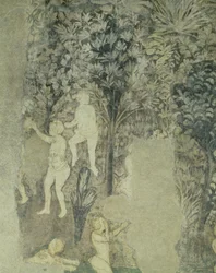 Men Bathing (detail)