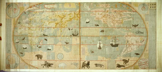 Map of the Myriad Countries of the World, 1602