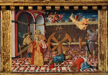 Madonna and Child with Saints James, Augustine, Bernardine and Margaret