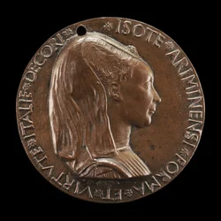 Isotta degli Atti, Mistress 1446, then Wife after 1453, of Sigismondo Malatesta [obverse]