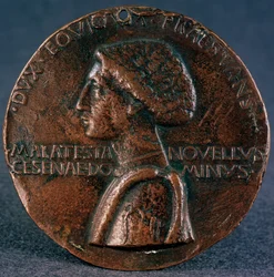 Medail to the glory of Sigismondo Pandolfo Malatesta Obverse