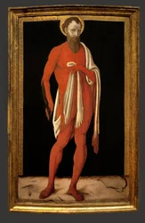 Saint Bartholomew, apostle. Painting by Matteo di Giovanni (ca. 1430-1495), Italian art