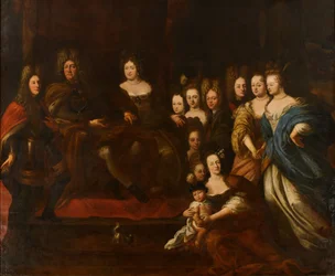 Family Portrait of Landgrave Frederick II of Hesse-Homburg