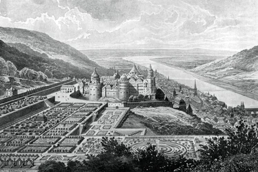 Heidelberg Castle, Germany, 1620, 1903