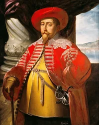 Portrait of King Gustav II Adolf of Sweden